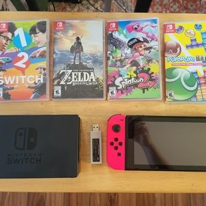 Nintendo switch 1st gen Hackable with games